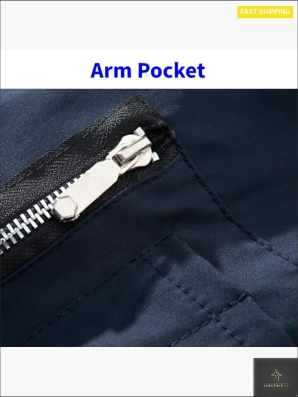 Men's Lightweight Bomber Jacket Windbreaker Slim Fit Active Coat Outerwear with